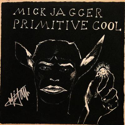 Mick Jagger signed Primitive Cool album