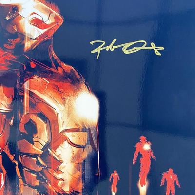 Iron Man Robert Downey Jr. signed photo