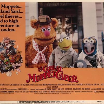The Great Muppet Caper original vintage lobby card