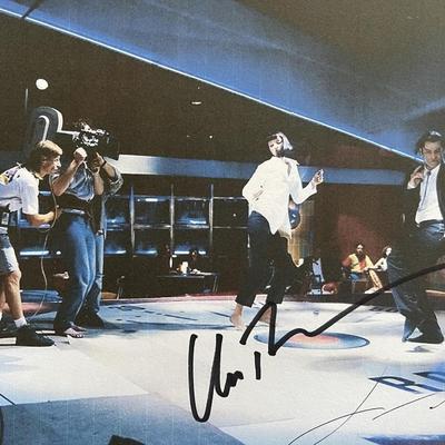 Pulp Fiction Travolta/Thurman Signed photo