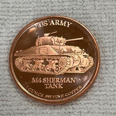 1 oz Copper Round | EstateSales.org