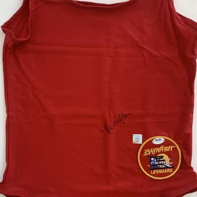 Baywatch Bathing Suit Hand Signed by Krista Allen