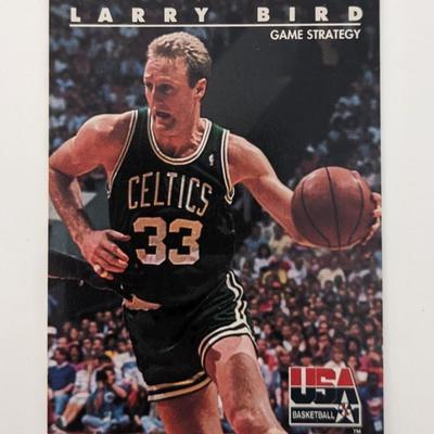 Larry Bird Basketball Trading Card - Skybox #12 1992