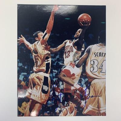 Steve Francis signed photo