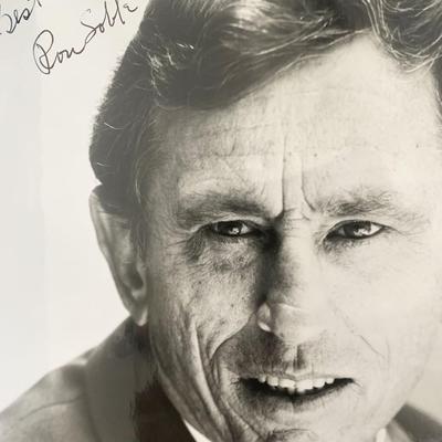 Papillons Ron Soble signed photo