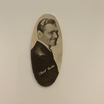 Clark Gable unsigned cigarette card