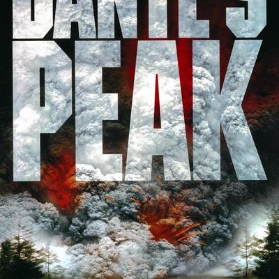 Dante's Peak original 1997 vintage advance one sheet movie poster