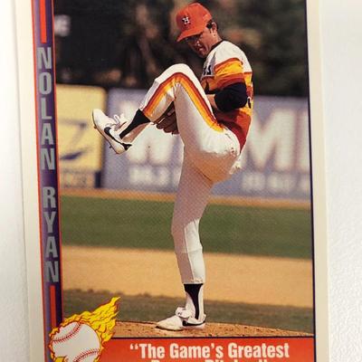 Pacific Ryan Texas Express I #38 Nolan Ryan/The Game's Greatest/Power Pitcher Baseball Card