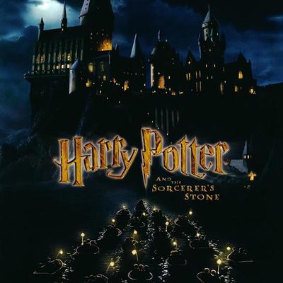 Harry Potter and the Sorcerer's Stone original 2001 advance one sheet movie poster