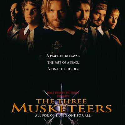 Three Musketeers original 1993 vintage one sheet movie poster