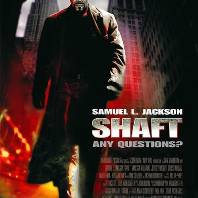 Shaft original 2000 advance one sheet movie poster