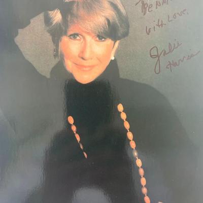 Julie Harris signed photo