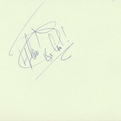 LL Cool J original signature