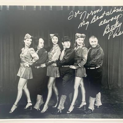 Gents Without Cents Betty Phares signed photo