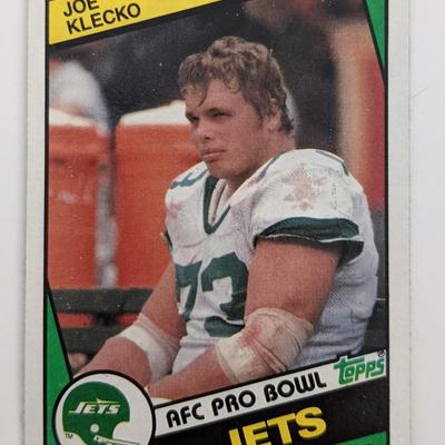 Joe Klecko Football Trading Card - Topps #150 1984