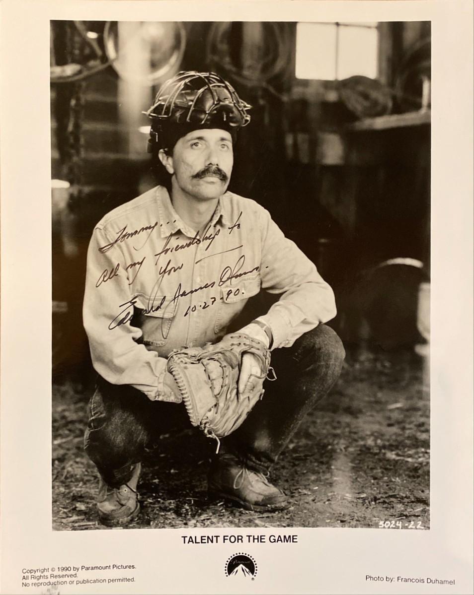 Talent for the Game Edward James Olmos signed movie photo