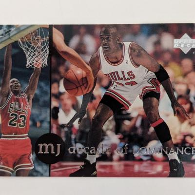 Michael Jordan Basketball Trading Card - Upper Deck Decade Of Dominance #65 1994