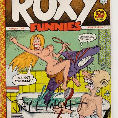 Signed Roxy Comic Book