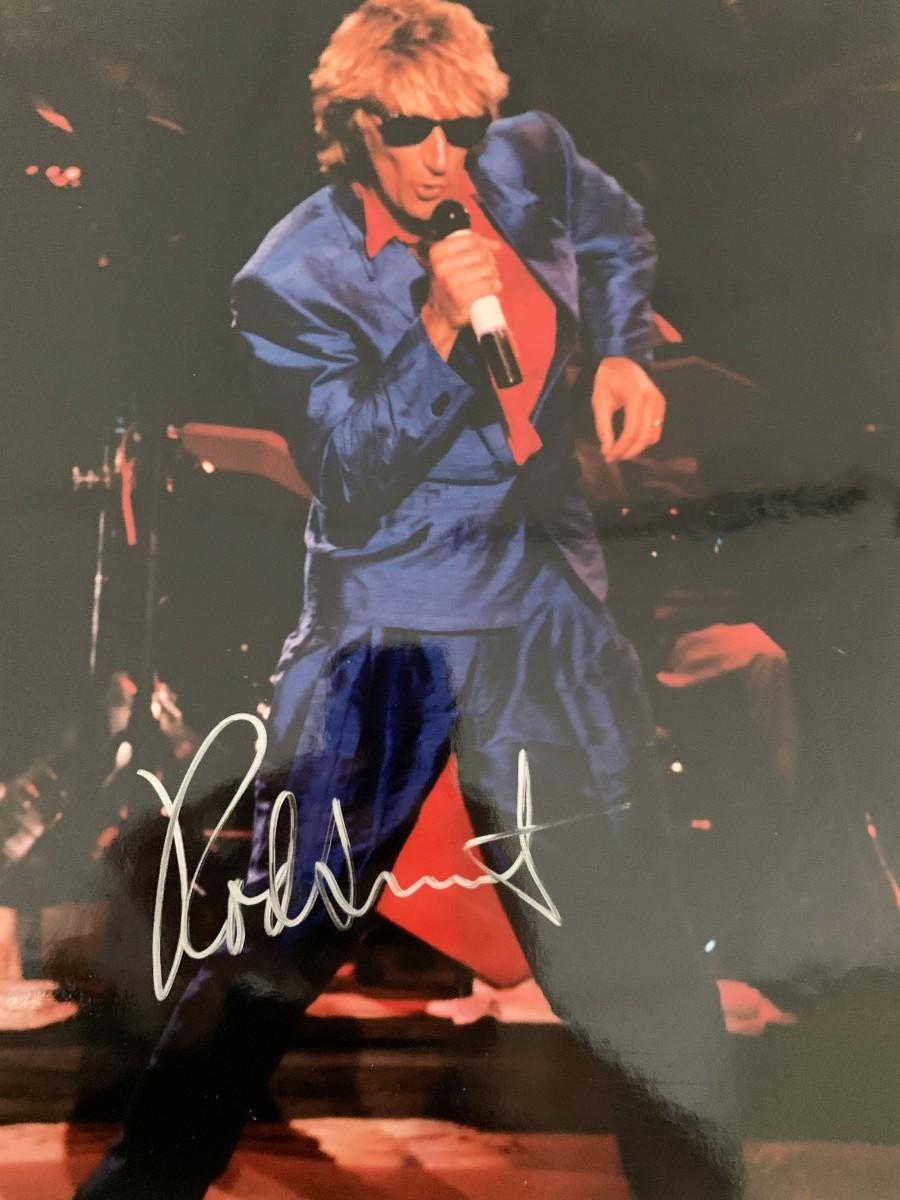 ROD STEWART signed autographed music gentleman COA Hologram main image 1