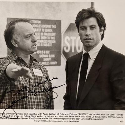 James Bridges signed photo