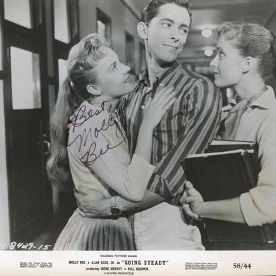 Going Steady Molly Bee signed lobby card