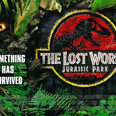 The Lost World: Jurassic Park original 1997 vintage British Quad poster