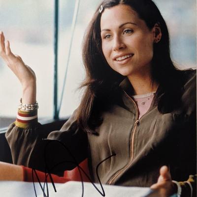 Minnie Driver signed photo