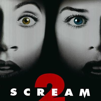 Scream 2 original 1997 vintage advance one sheet movie poster