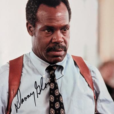 Lethal Weapon Danny Glover signed photo