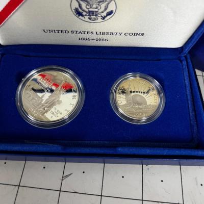 Mint Collector Uncirculated United States  1986 Liberty Coin Set 