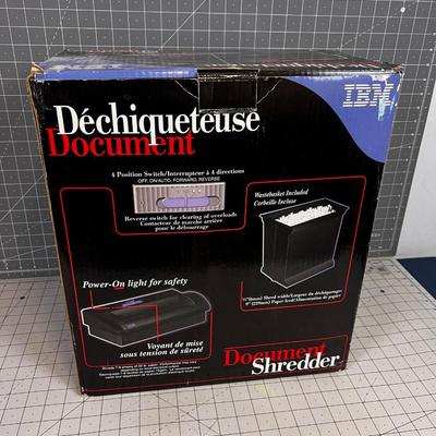 IBM Document Shredder