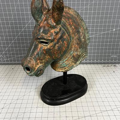 Bronze Horse Head ART!