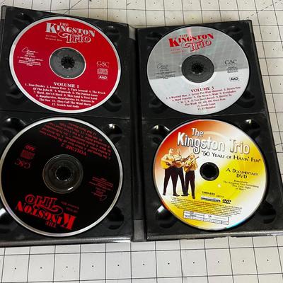 Kingston Trio - 3 CD and a DVD SET 