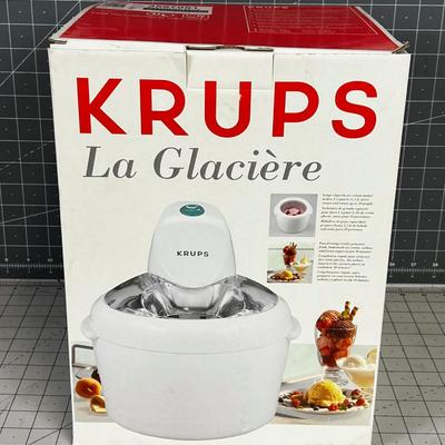 KRUPS  Le Glaciere - Frozen Dessert Maker 