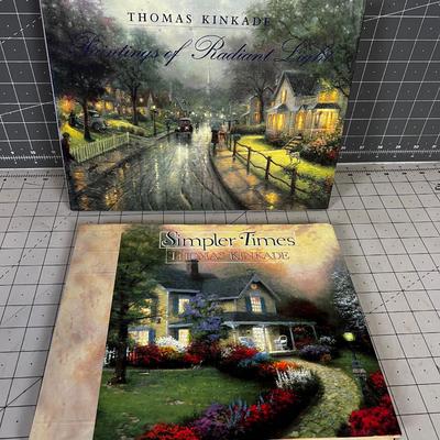 2 Thomas Kinkade Books 