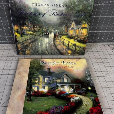 2 Thomas Kinkade Books 