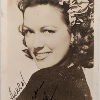 Eleanor Powell Signed Photo
