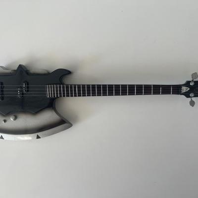 Axe Heaven unsigned mini Gene Simmons Axe guitar