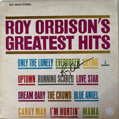 Roy Orbison signed 