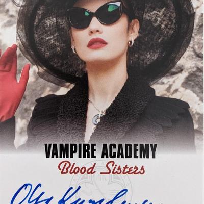Vampire Academy Blood Sisters Signed Insert Card