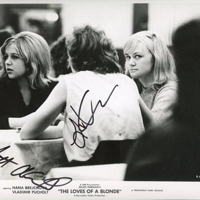Loves of a Blonde signed photo