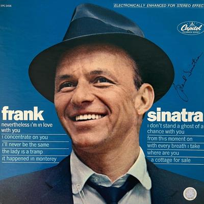Frank Sinatra Nevertheless I'm In Love With You signed album
