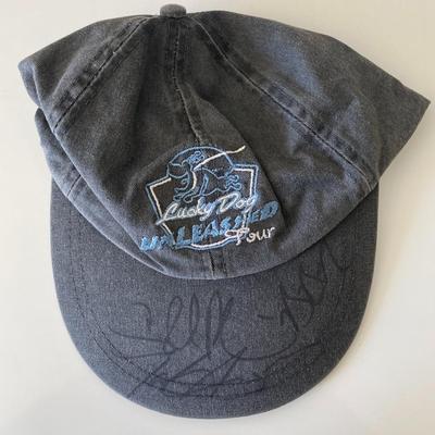 Lucky Dog signed tour hat 