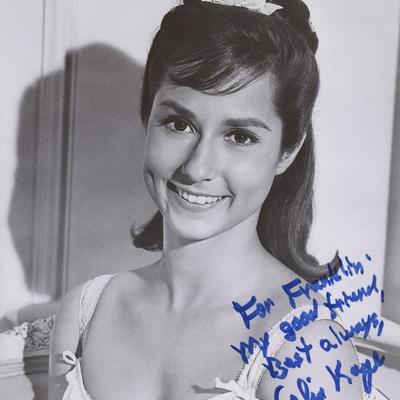 Celia Kaye personalized (For Franklin) signed photo 