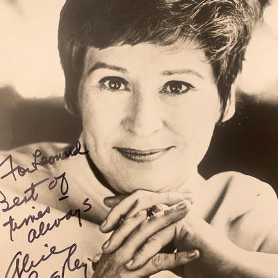Alice Ghostley signed photo