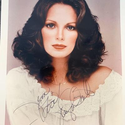 Jaclyn Smith signed photo