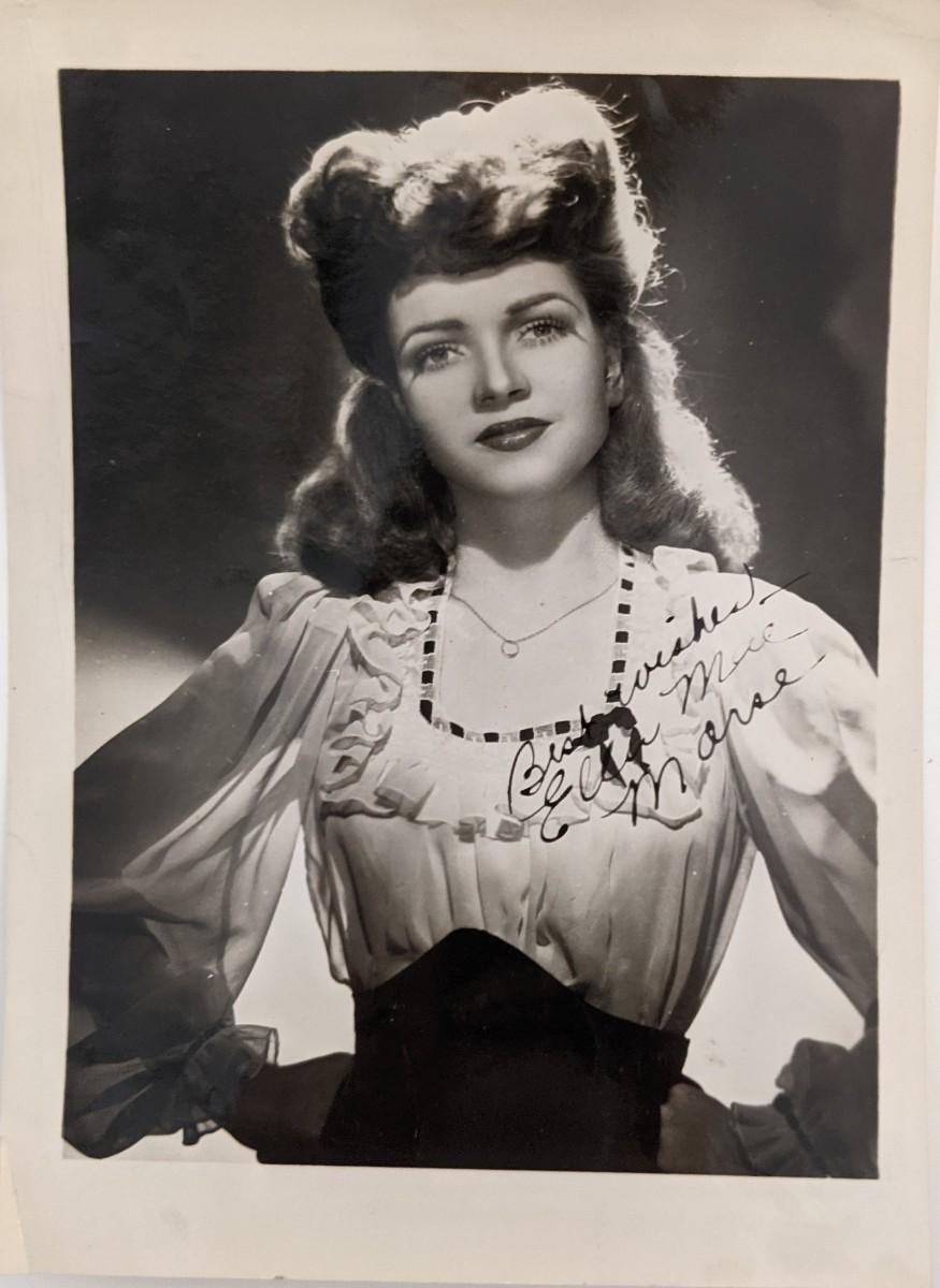 Ella Mae Morse Signed Photo | EstateSales.org