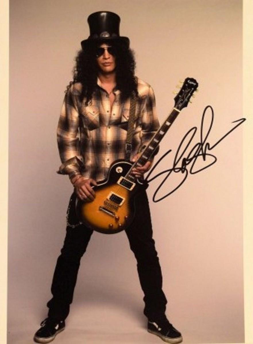 SLASH Signed Autographed Photo main image 1