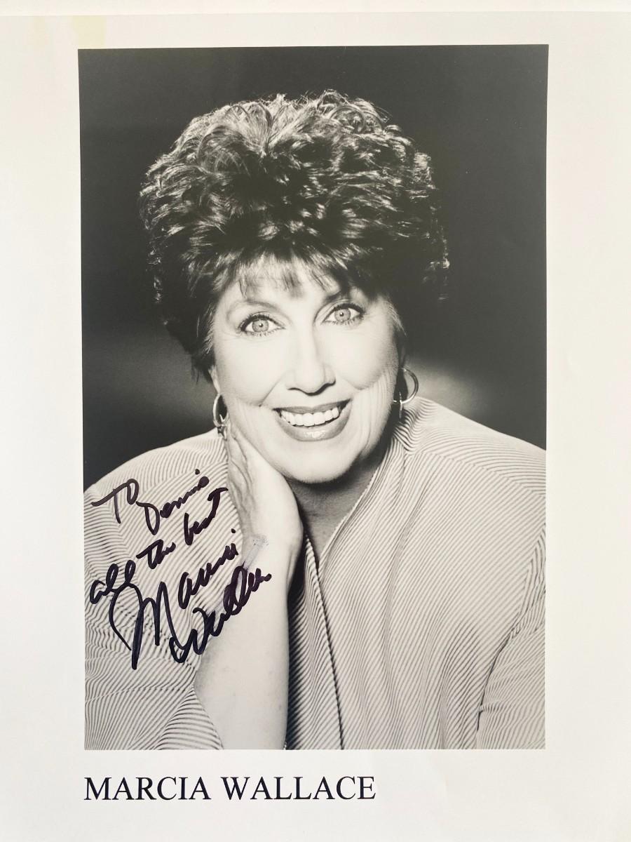 Marcia Wallace signed photo | EstateSales.org