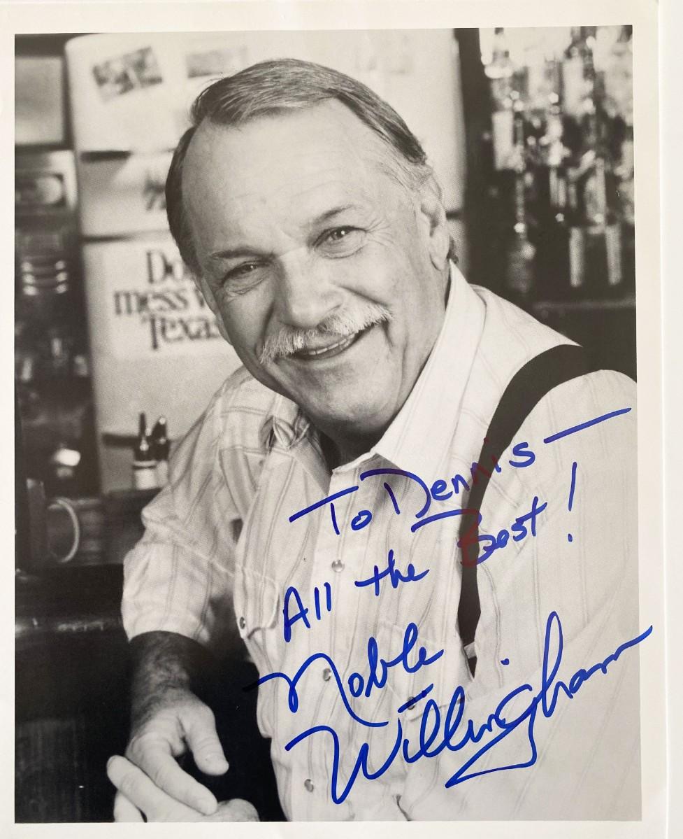 Noble Willingham signed photo